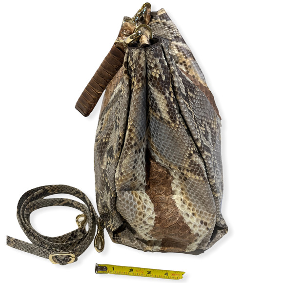 Snakeskin Purse Tote - Picture 2 of 9